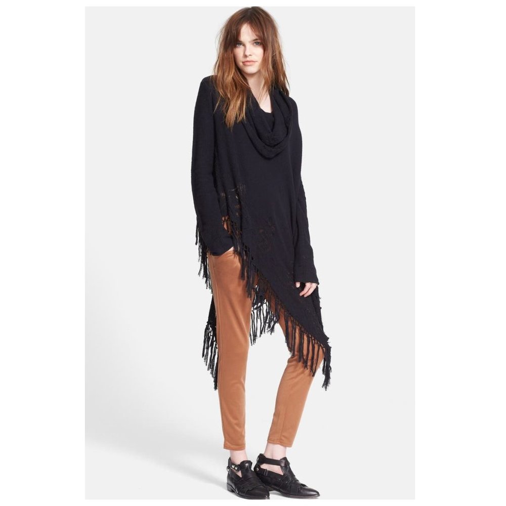 Free People Temptress Drapey Cowl Sweater